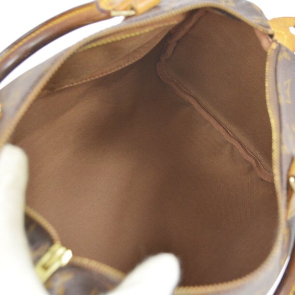 LOUIS VUITTON SPEEDY 30 HAND BAG PURSE MONOGRAM CANVAS - Picture 11 of 13